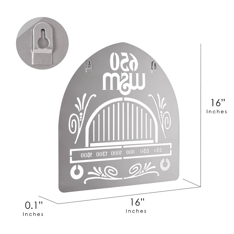 American Art Decor Grand Ole Opry WSM Radio Laser Cut Metal Plaque - 16" x 16"