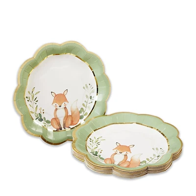 Kate Aspen® 7" Woodland Baby Premium Paper Plates, 64ct.