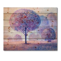 Designart - Colourful Trees Impression II