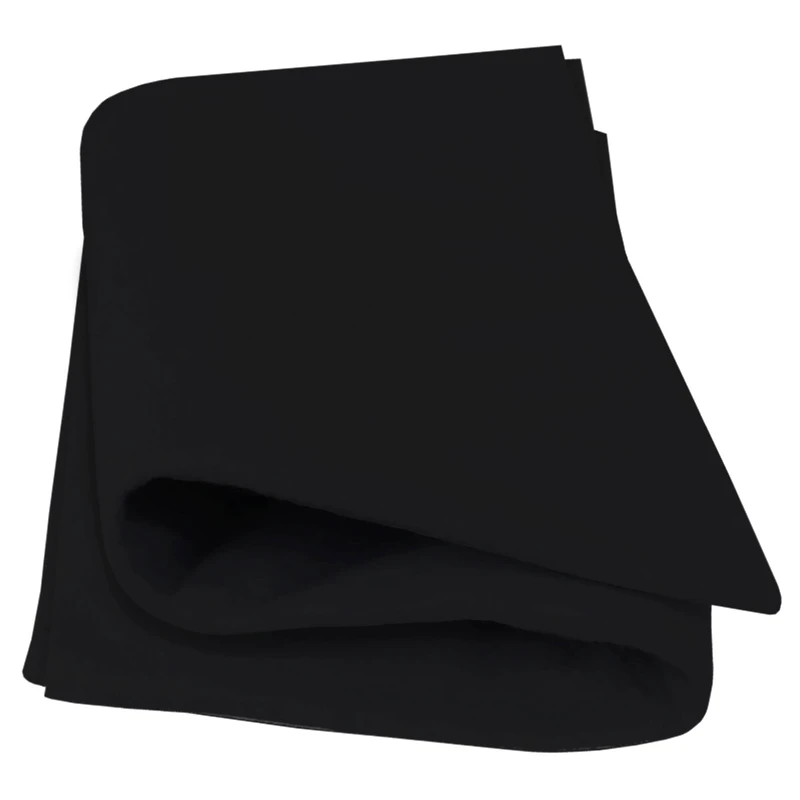 10 yd. Full Bolt: Black Felt Fabric