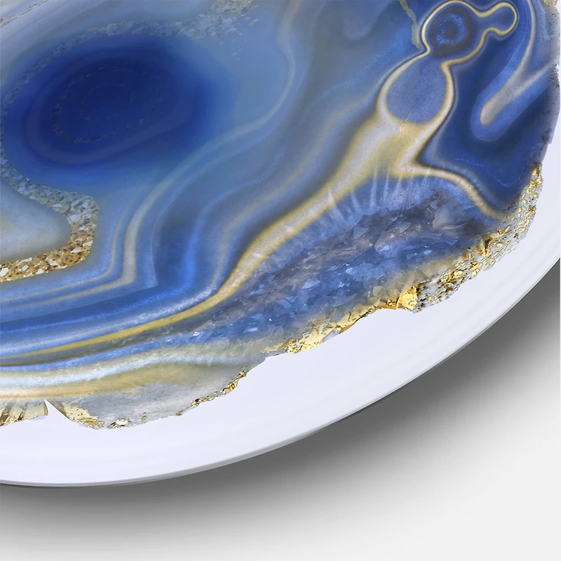 Designart - Ocean Blue Golden Jasper Agate I