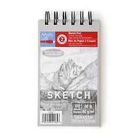 12 Pack: Recycled Sketch Paper Pad by Artist's Loft™, 3.5" x 5"