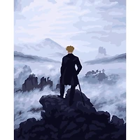 8" x 10" Wanderer Paint-by-Number Kit with Wood Display Hanger by Artist's Loft®