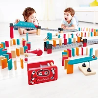 Hape Robot Factory Wooden Domino Ball Set