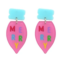 Pink Bulb Earrings by Celebrate It™