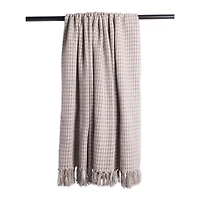 DII® Stone Houndstooth Throw