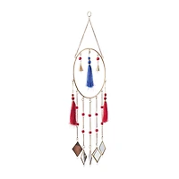 Multi Metal Contemporary Windchime, 31" x 12" x 2"