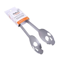 7" Stainless Steel Skull Tongs by Makery™