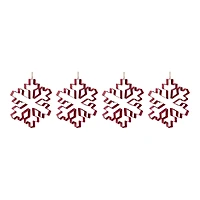 10.5" Snowflake Cookie Cutter Ornament Set