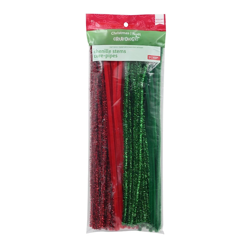 Traditional Christmas Chenille Stems by Creatology™