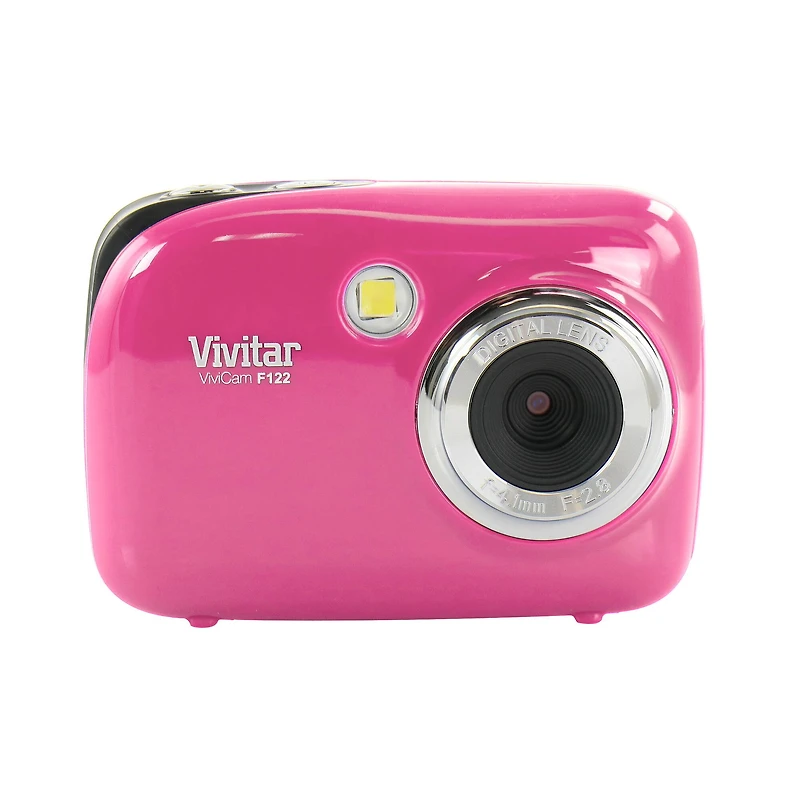 Vivitar Vivicam Pink F122 14.1 Megapixel Digital Camera