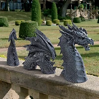 Design Toscano 28" Long Dragon of Falkenberg Castle Moat Lawn Statue
