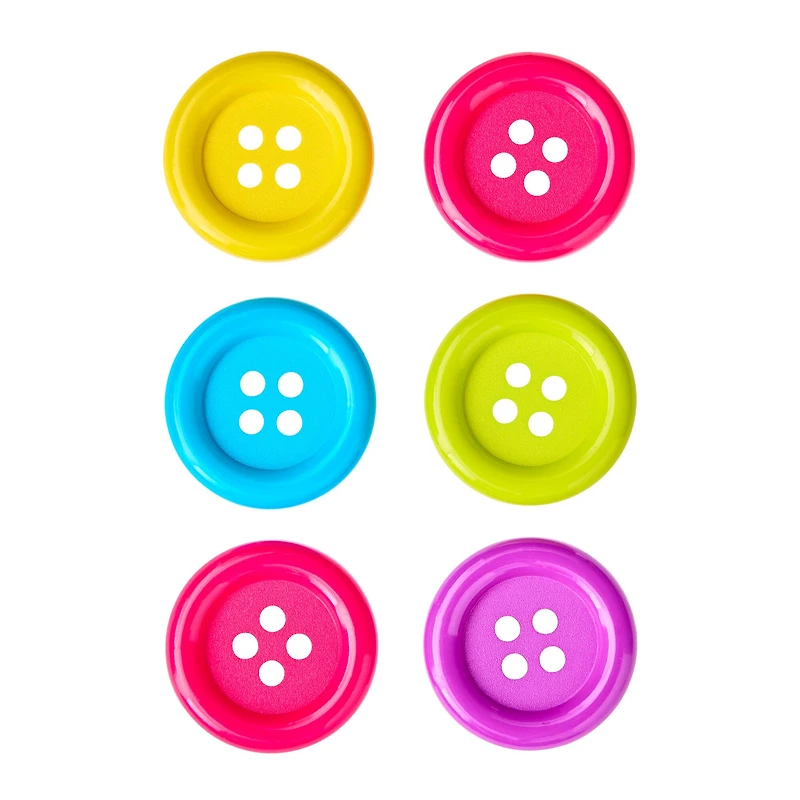 1.375" Fun Round Buttons by Loops & Threads®