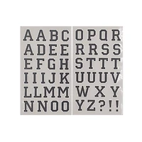1.5" Iron-On Athletic Letters by Make Market
