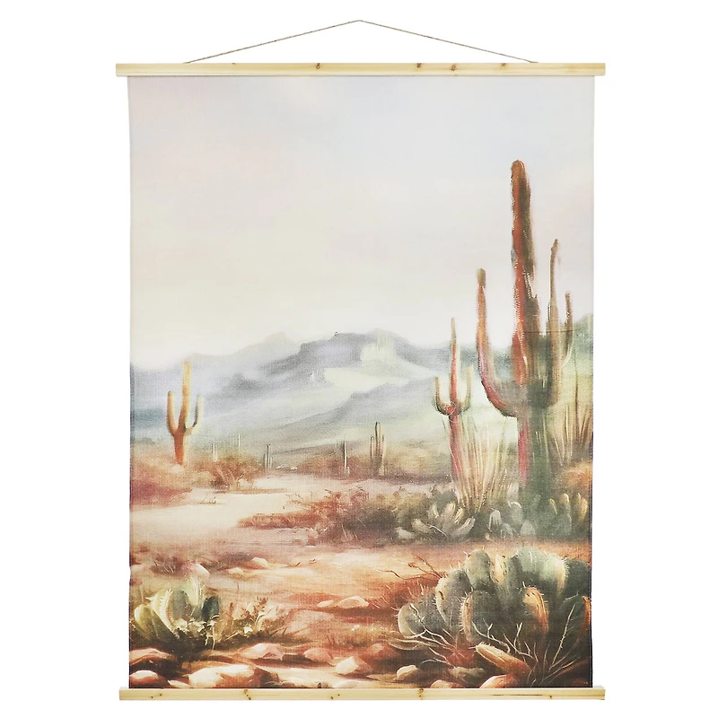 59" Cactus Desert Landscape Wall Décor by Ashland®