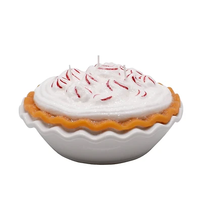 9.2oz. Peppermint Swirl Scented Scented Pie Candle by Ashland®