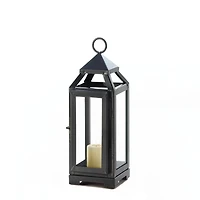 10.75" Black Small Slate Lantern