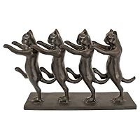 Design Toscano 7" Chorus Line Cats Cast Iron Statue