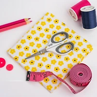 SINGER® 4" Gray Comfort Grip Craft Scissors