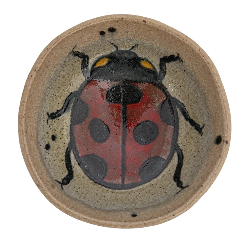 Hello Honey® 3.75" Insect & Bird Stoneware Dish Set