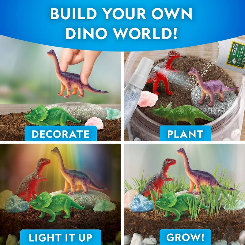 National Geographic™ Light-Up Dinosaur Terrarium