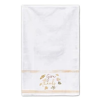 Give Thanks Leaves Tea Towel Set