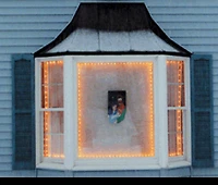 The Window Wonder For Christmas Lights, 4 Rods