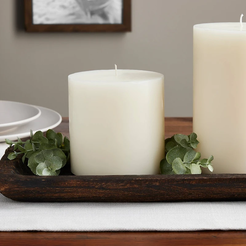 4" x 4" Ivory Pillar Candle by Ashland®