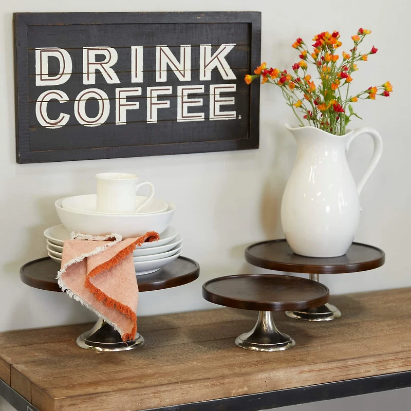 Brown Modern Cake Stand