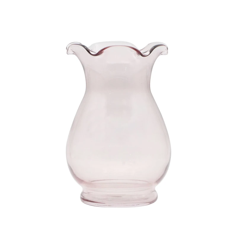 7.5" Pink Glass Vase by Ashland®