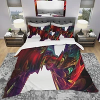 Designart 'Into The Center' Modern & Contemporary Bedding Set
