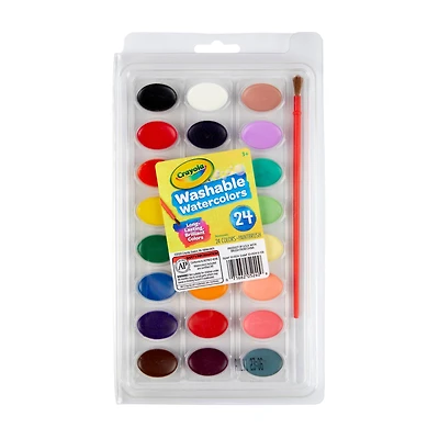 Crayola® 24 Color Washable Watercolor Set