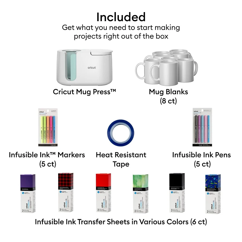 Cricut Mug Press™ + DIY Mug Kit
