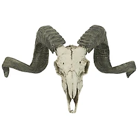 Design Toscano 11.5" Faux Corsican Ram Skull Wall Sculpture 
