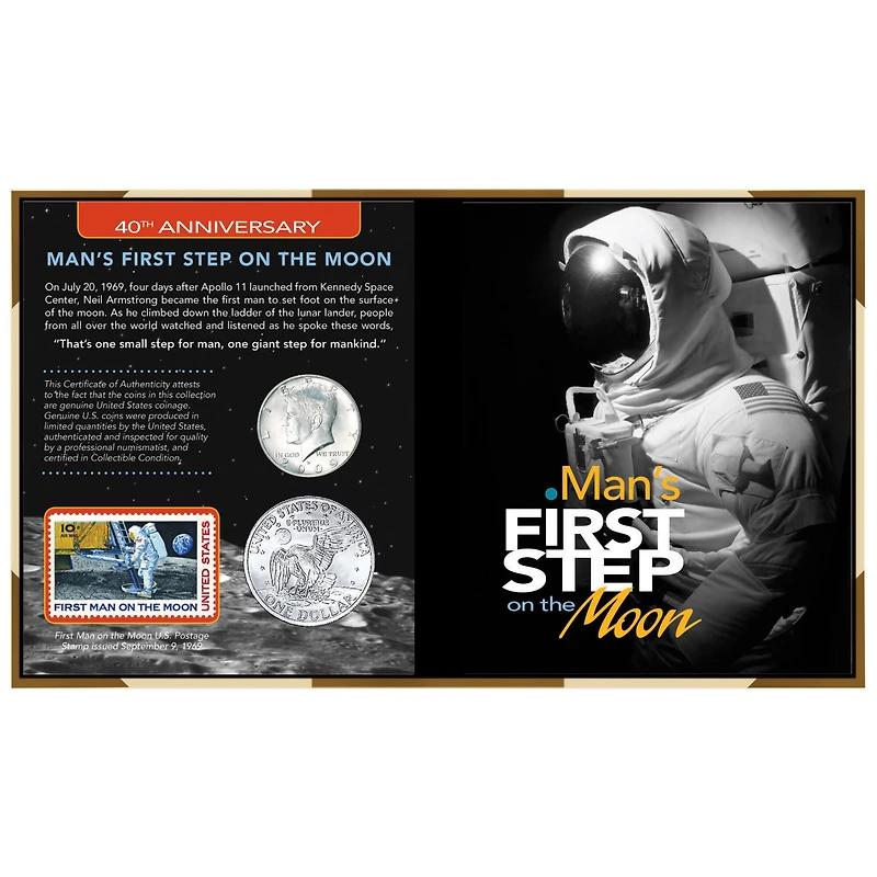 40th Anniversary Man's First Step on the Moon