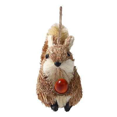 4" Squirrel with Acorn Decorative Natural Ornament by Ashland®
