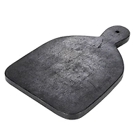 Hello Honey® 12" Black Modern Marble Cutting or Charcuterie Board with Handle