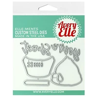 Avery Elle Elle-ments Layered Cupcake Die Set