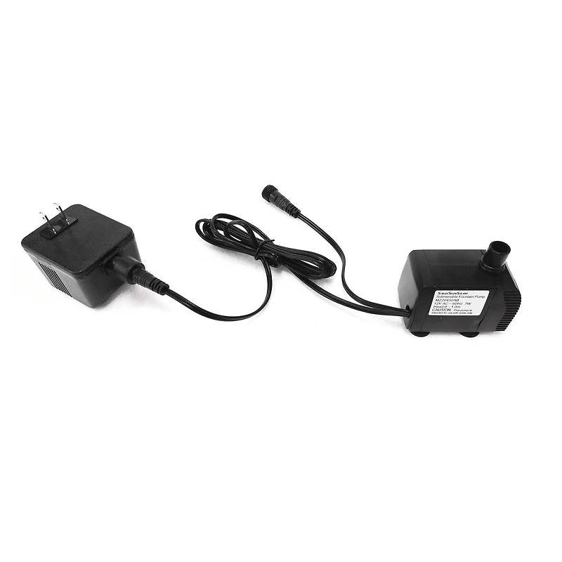 Glitzhome® 25" Polyresin Spring Birds Outdoor Fountain with LED Light