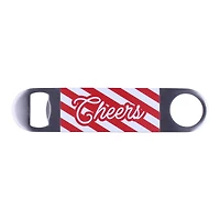 7" Red & White Cheers Bottle Opener by Makery™