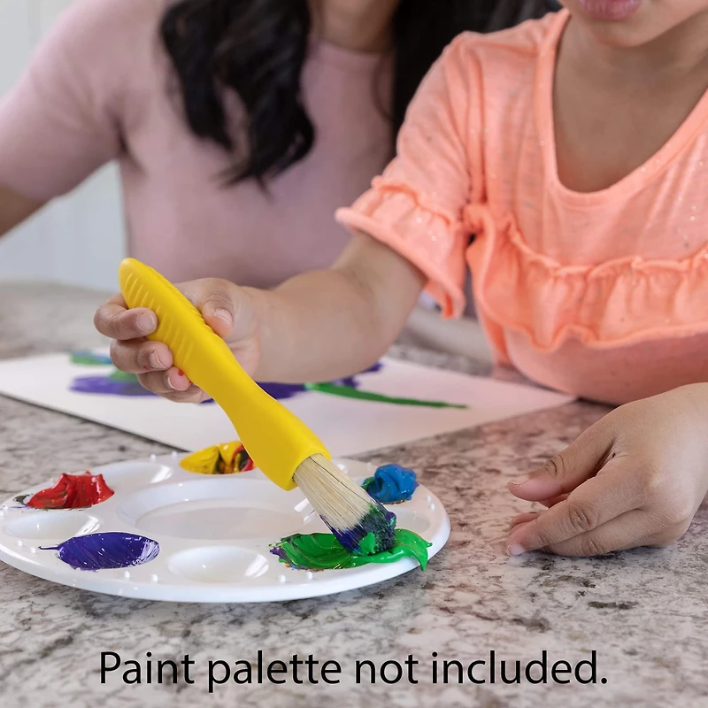 Ready2Learn™ Triangle Grip Paint Brushes, 2 Packs of 6