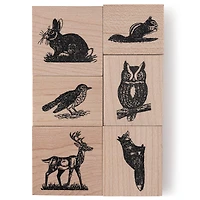 Woodland Animals Wood Stamp Set by Recollections™