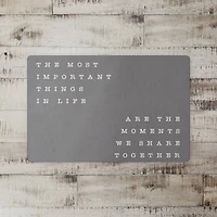 Moments We Share 18" x 27" Floor Mat