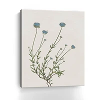 Blue Wispy I Canvas Giclee