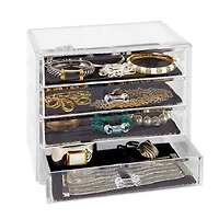 Simplify 4-Tier Cosmetic & Jewelry Chest