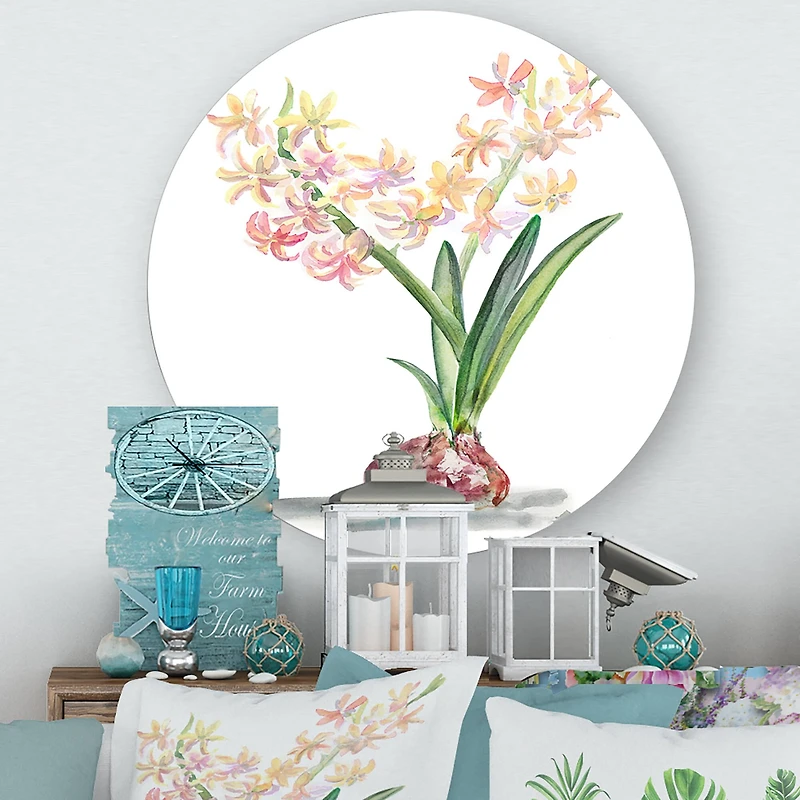 Designart - Blossoming Hyacinth In Spring