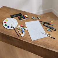 100pc. Mixed Media Art Set by Artist's Loft™