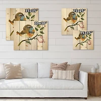 Designart - Bluethroat Bird On A Branch