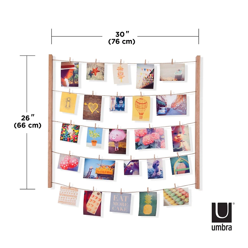 Umbra Natural Hangit 26" x 30" Photo Display