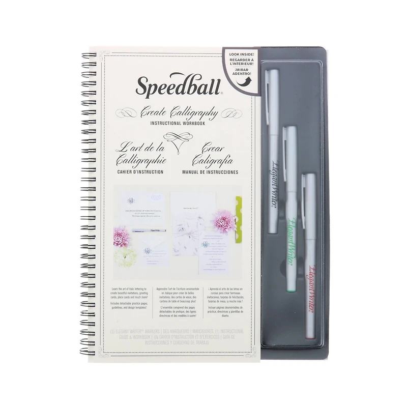 Speedball® Lettershop 18 Piece Calligraphy Kit